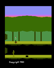 Pitfall II Plus Title Screen